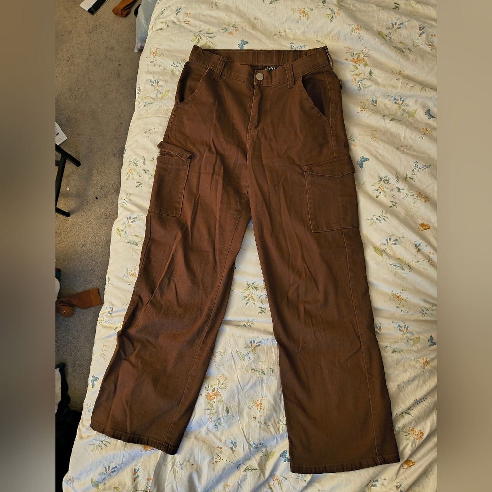 Justify Chestnut Overalls